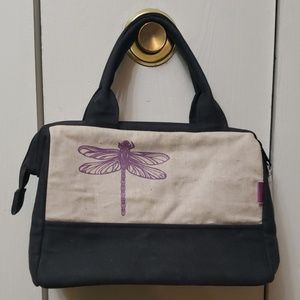 New waxed canvas handbag